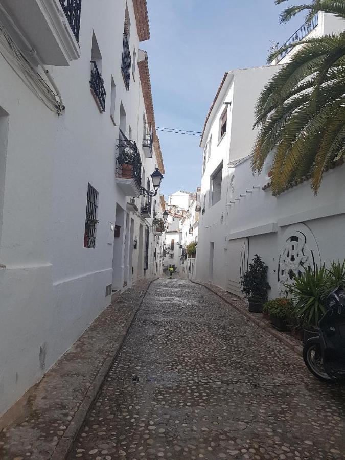 Altea Town House Deluxe Sea View Villa Bagian luar foto