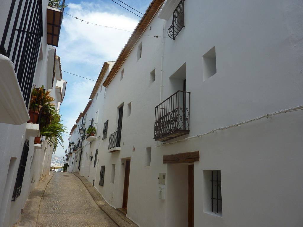 Altea Town House Deluxe Sea View Villa Bagian luar foto